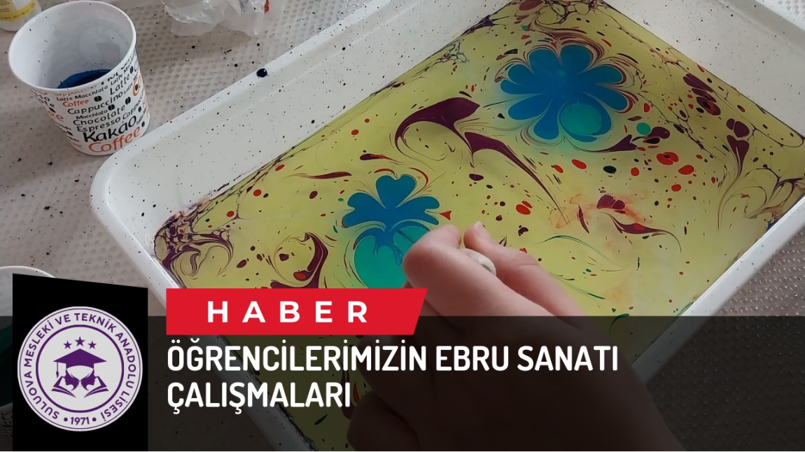 Geleneksel Türk Ebru Sanatı Çalışmaları